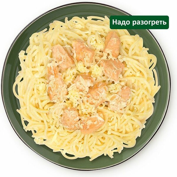 Паста с кетой и сливочным соусом Шеф Перекрёсток, 250г
