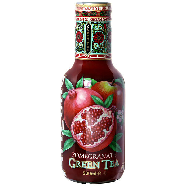 Холодный чай Green Tea Гранат AriZona, 0.5 л, Германия