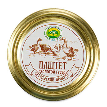 Паштет Калужичи Золотой гусь из гусиной печени