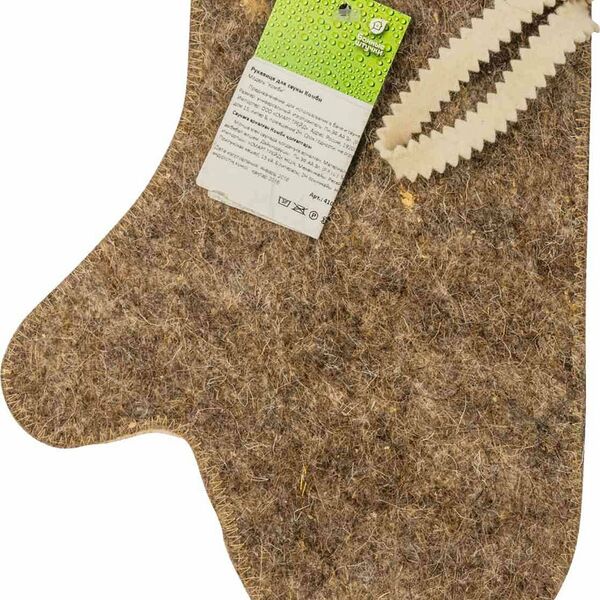 Рукавица для сауны Банные штучки Комби