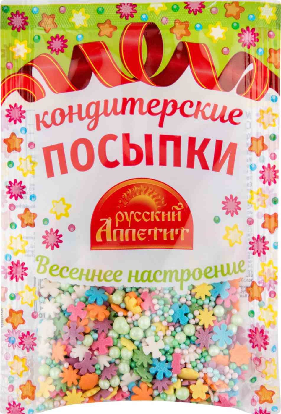

Посыпки кондитерские Русский аппетит Весеннее настроение 30 г