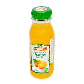 Сок апельсиновый  Andros  0.25 л, Франция
