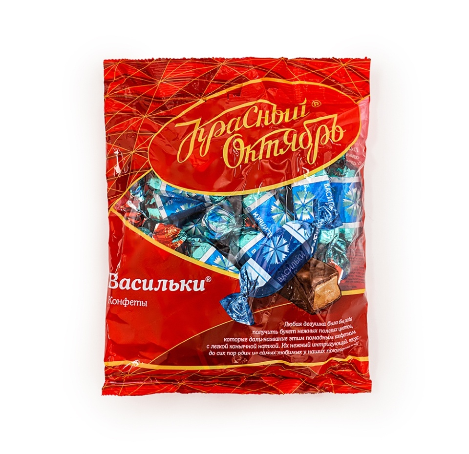 

Конфеты Красный Октябрь Васильки 250 г