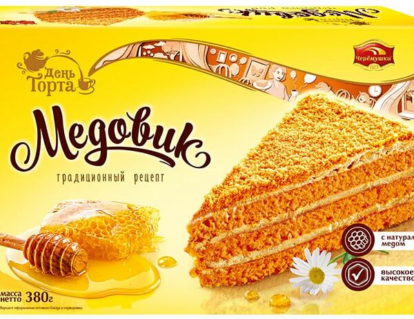 Торт День торта Медовик 380г