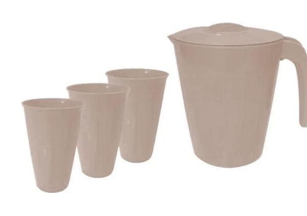 Набор для напитков Sugar&Spice Vanilla Кувшин 1,9л+3 стакана 0,35л прозрачный