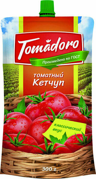 Кетчуп Tomadoro / Круглое лето Томатный