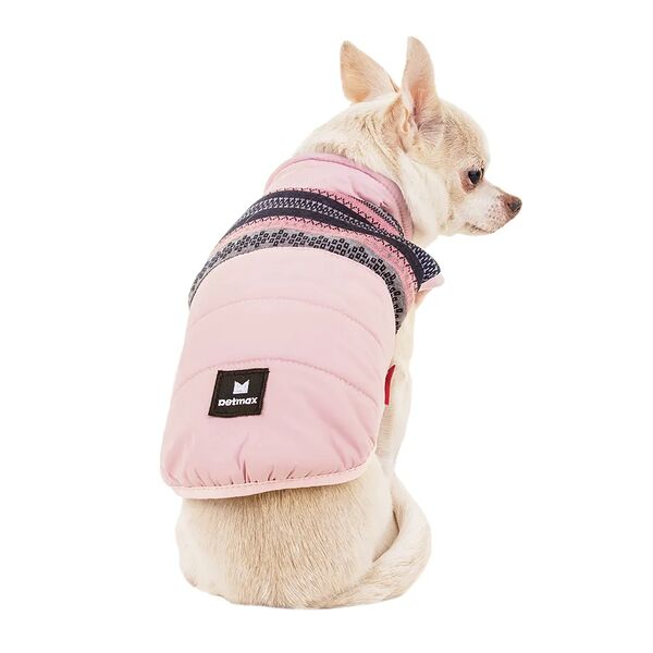 Куртка для собак Petmax M розовый (унисекс)