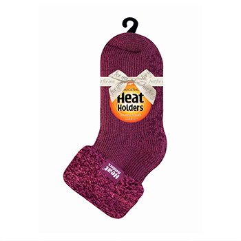 

Термоноски женские Heat Holders LOUNGE plum, Индонезия
