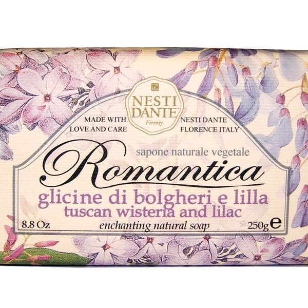 Nesti Dante Romantica Мыло глициния и сирень 250 г