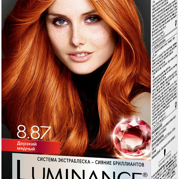 Краска для волос Luminance Дерзкий мед