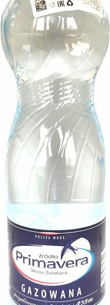 Вода Primavera природная родниковая газированная 1.5л