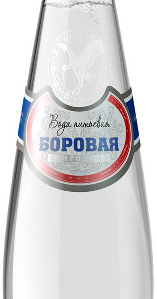 Вода питьевая Боровая природная негаз 0,33л ст/бут