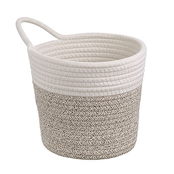 Кашпо Bergenson Bjorn Gerd, 20х19см белое/светло-бежевое, Китай