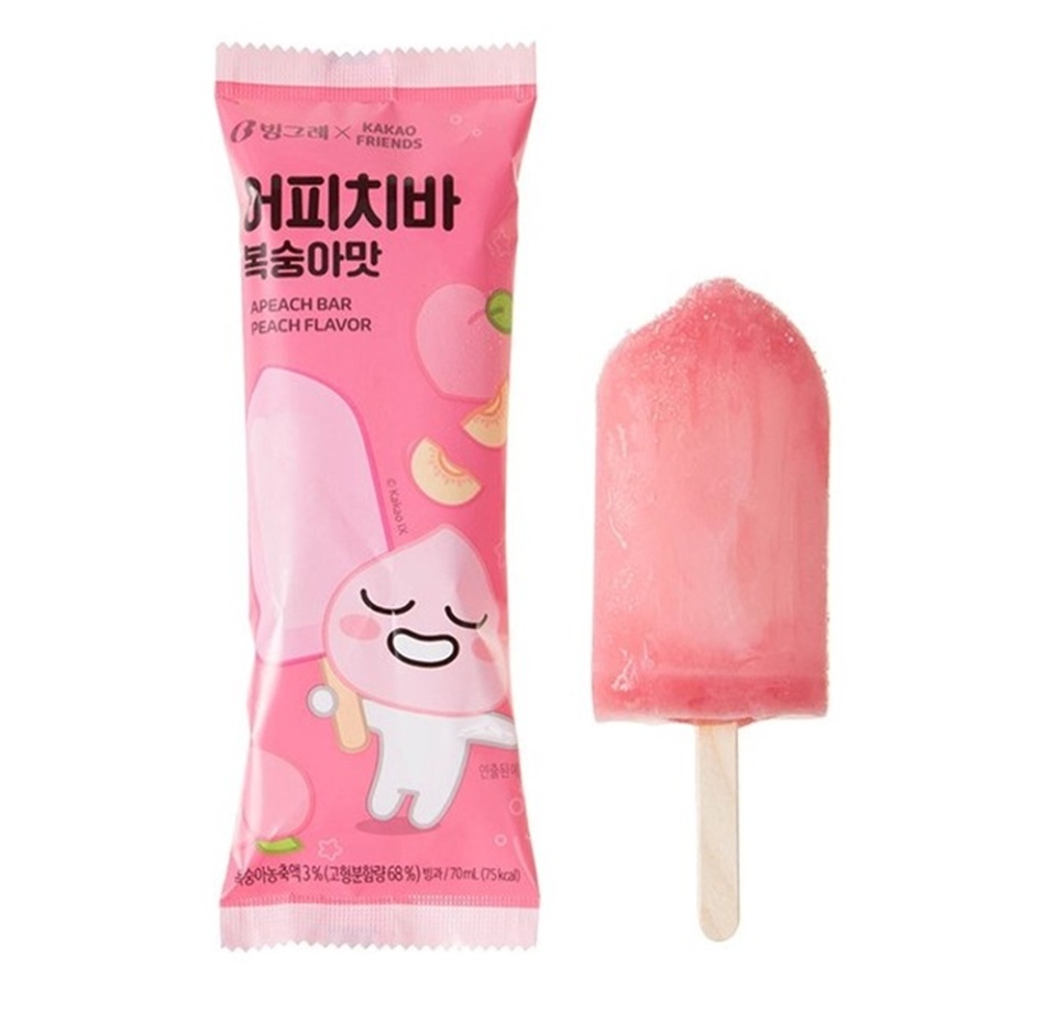 

Эскимо Binggrae Розовый персик 70 г