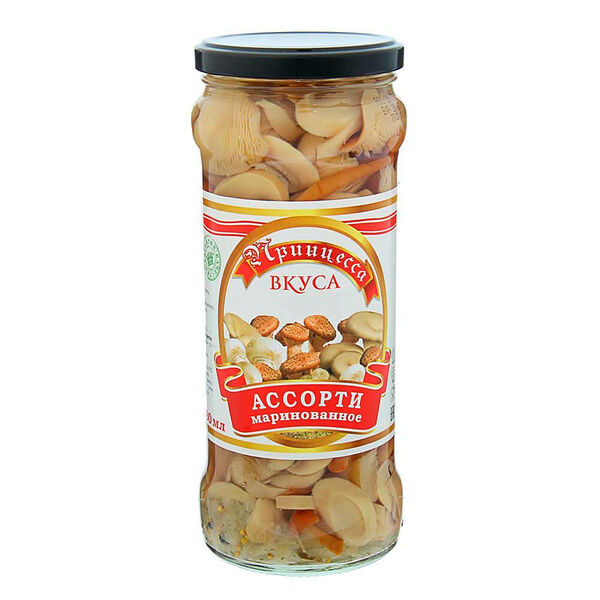 Грибы ассорти Принцесса вкуса 280г