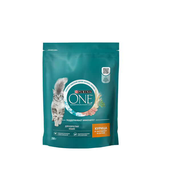 Purina One корм для взрослых кошек Курица