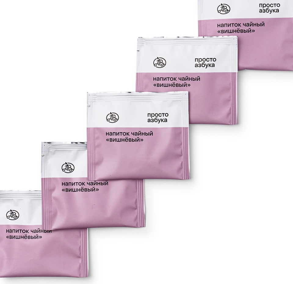 

Напиток чайный «Вишнёвый» пакетированный, «Просто Азбука», 20х2 г, Россия