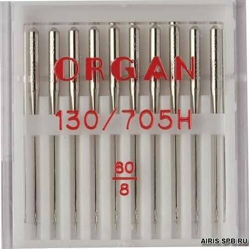 Иглы Орган для быт/шв.маш.универс. № 60 (10шт.)