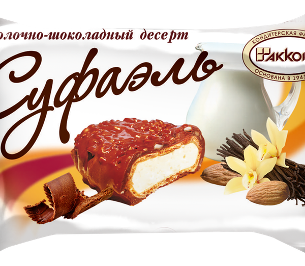 Конфеты АККОНД Суфаэль молочно-шоколадный вес 