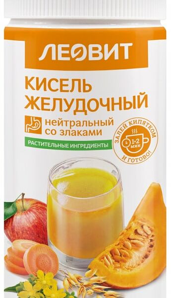 Кисель Леовит Желудочный нейтральный со злаками 400 г