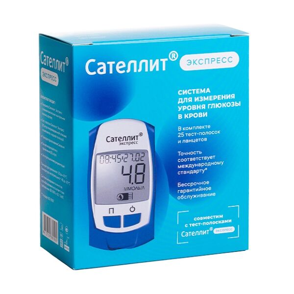 Глюкометр Сателлит Экспресс ПКГ-03