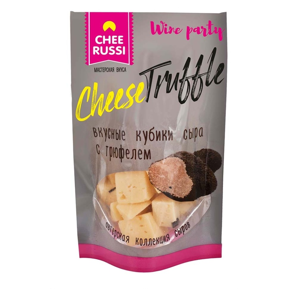 

Сыр полутвердый "Салями с трюфелем" м.д.ж. в с.в. 45% Cheerussi