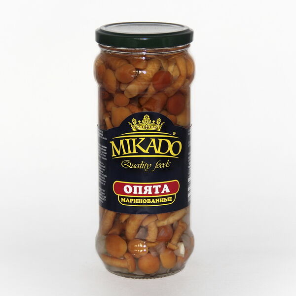 Грибы Опята Микадо  маринованные 314мл ст/б