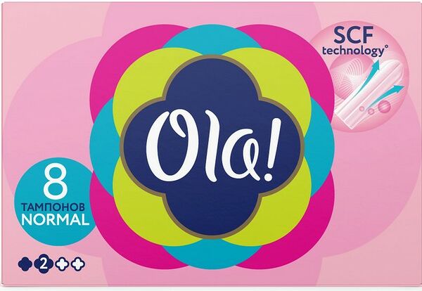 Тампоны ола 8 шт нормал