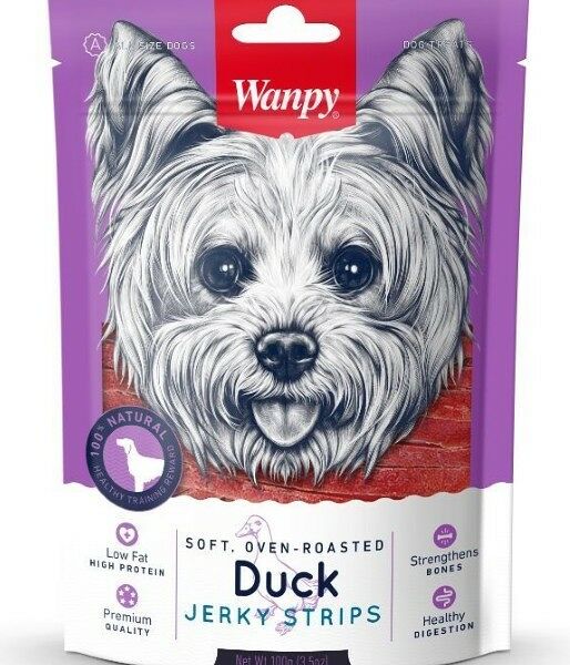 Wanpy Dog соломка из мяса утки (100 г.) Утка