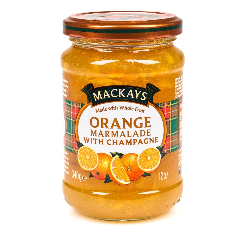 

Десерт из апельсина Mackays с шампанским