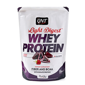 Протеин Qnt Light Digest Whey Protein Кьюбердон (без сахара)