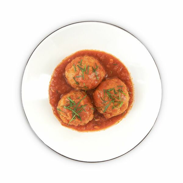 Тефтели тушеные в томатном соусе Шеф Перекресток вес