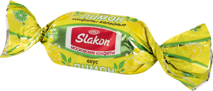 

Конфеты СЛАКОН Желейные со вкусом лимона вес