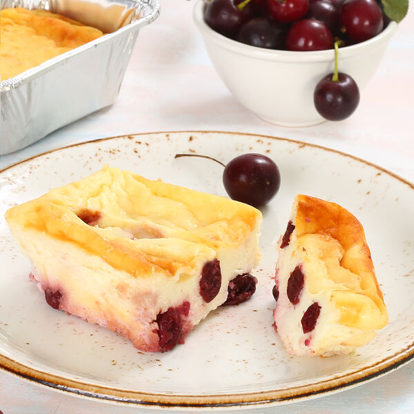 Запеканка творожная с вишней МясновЪ Шеф-повар