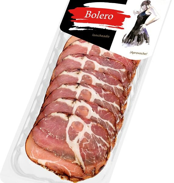Шейка свиная Егорьевская Bolero сырокопченая нарезка 70г