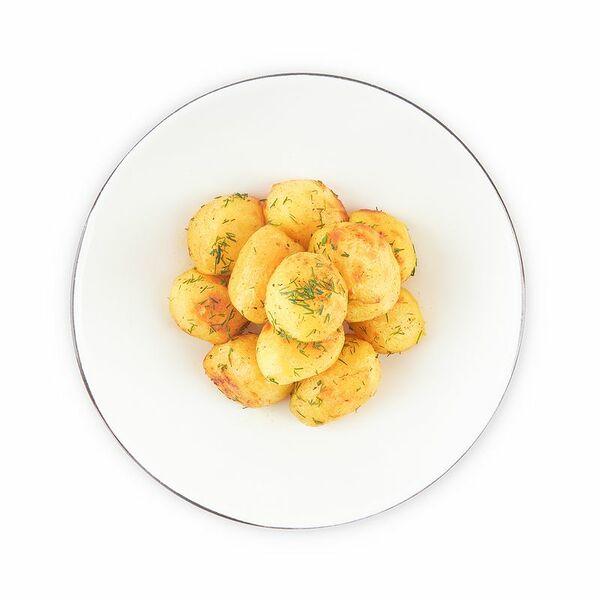 Картофель жареный из отварного картофеля