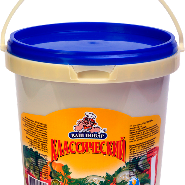 Соус майонезный ВАШ ПОВАР Классический 40%, ведро