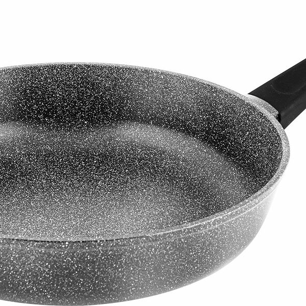 Сковорода Пилот Традиция литая антипригарная антрацит 28см