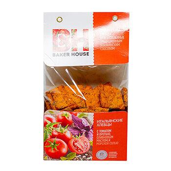 Хлебцы Baker House Томат орегано, 250г
