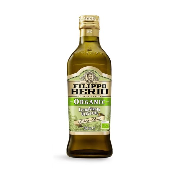 Масло оливковое Filippo Berio Organic Extra Virgin нерафинированное, 500 мл
