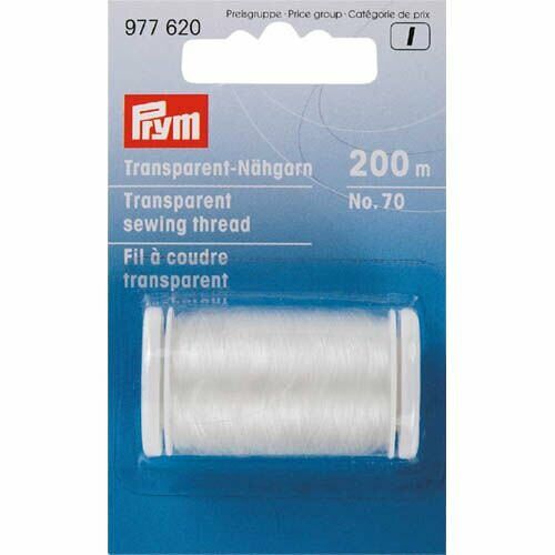977620 Прозрачные нити для шитья №70 светлый цв., 200м Prym,шт