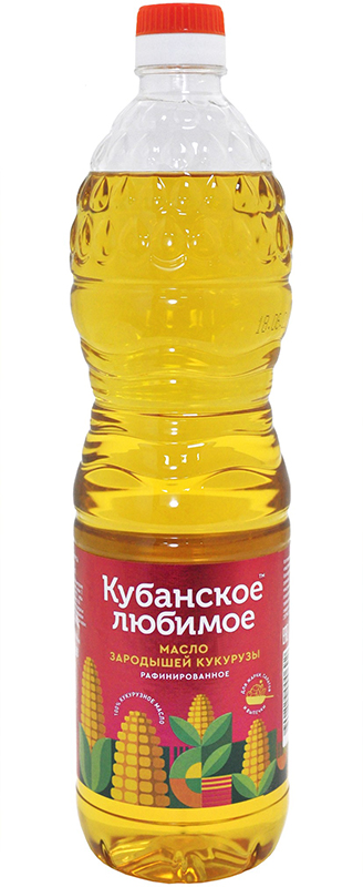 

Масло кукурузное Кубанское Любимое, 800 мл