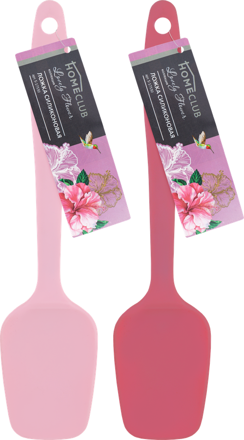 

Ложка HOME CLUB Lovely Flower 20,5x4см, силикон, в ассортименте