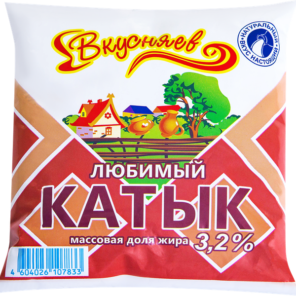 Катык ВКУСНЯЕВ 3,2%, без змж