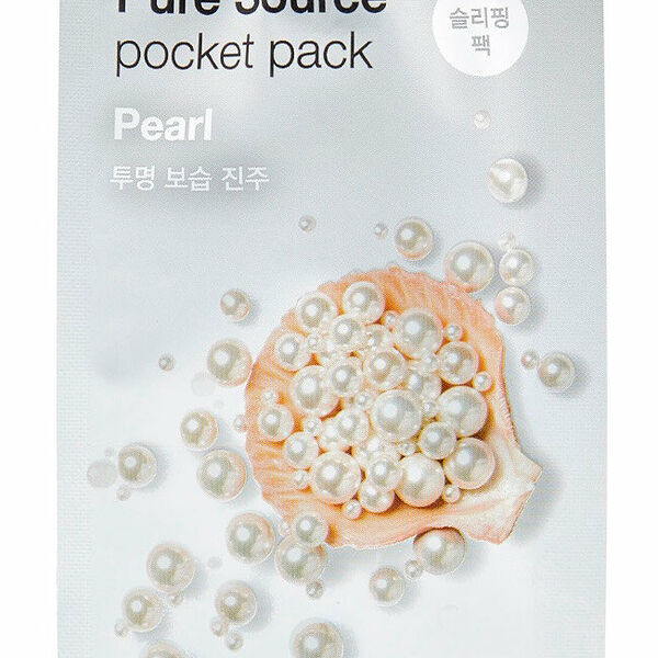 MISSHA Pure Source Pocket Pack Маска для лица Pearl, 10 мл