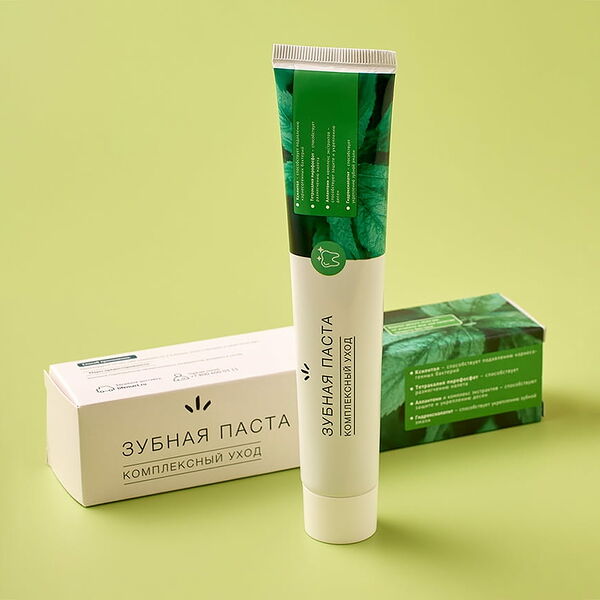 Зубная паста комплексная 3в1