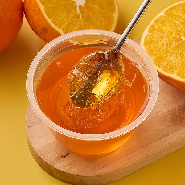 Желе сывороточное с ароматом апельсина