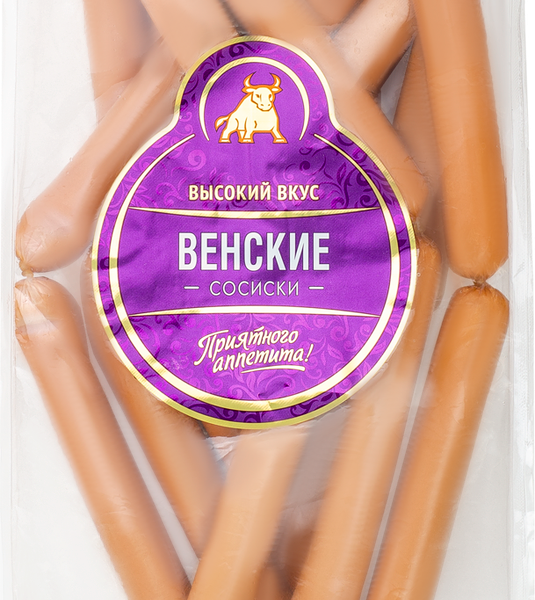 Сосиски ВЫСОКИЙ ВКУС Венские МГА вес