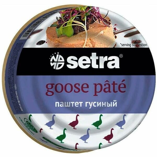 Паштет Setra Гусиный, 100г