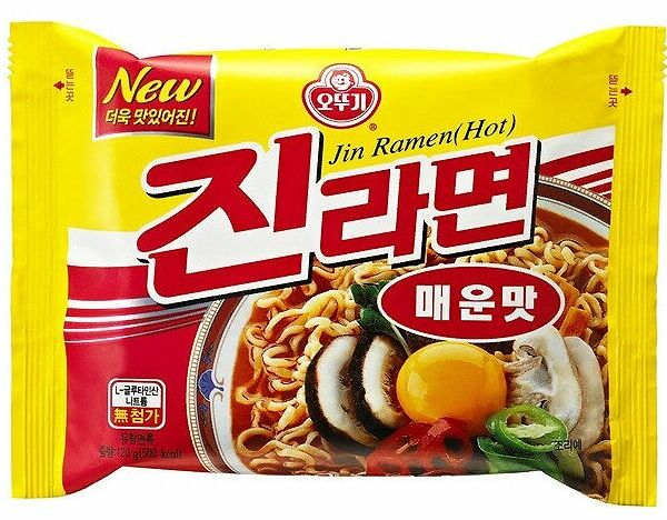 Лапша Ottogi Джин Рамен острая